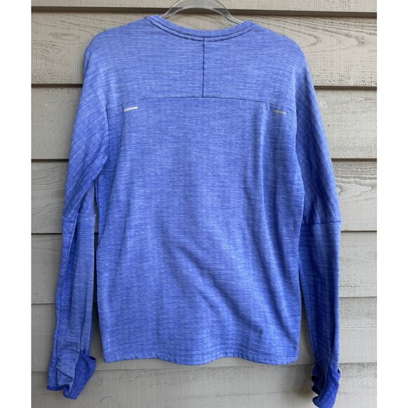 Nike Running Dri-FIT Long Sleeve Shirt Blue M - Picture 2 of 9